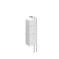 Cassettiera a muro B-Line Spinny Coconut White