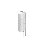Cassettiera a muro B-Line Spinny Coconut White