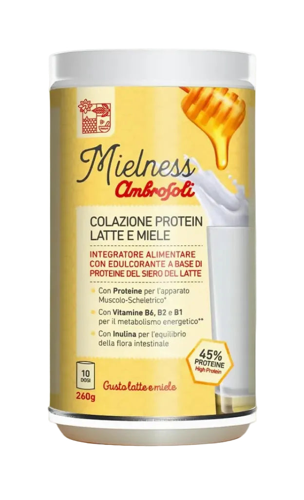 COLAZIONE PROTEIN LATTE E MIELE 260 Gr.