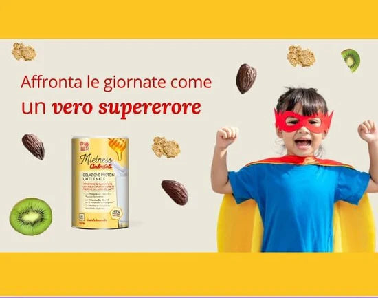 COLAZIONE PROTEIN MIELE E CACAO 260 Gr.