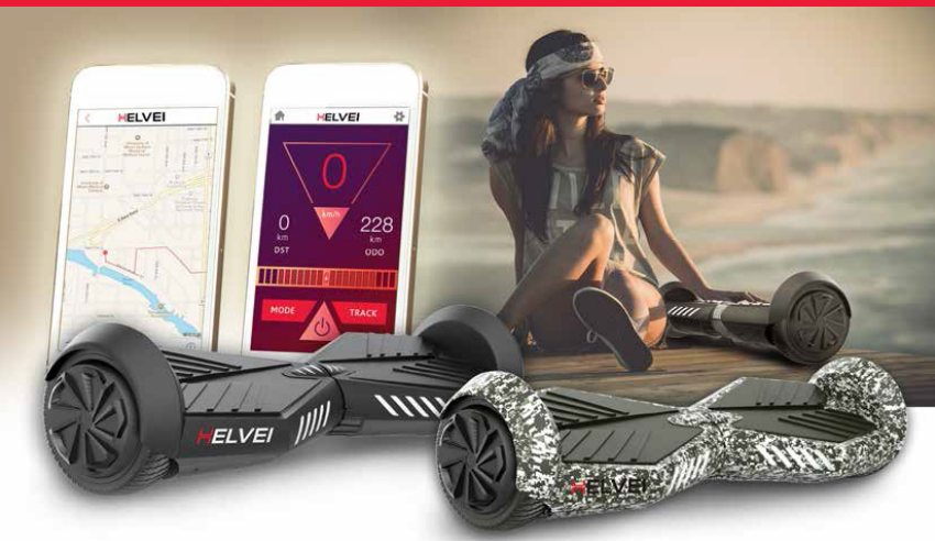 SCOOTER HELVEI SMARTMOVE 6,5" Black