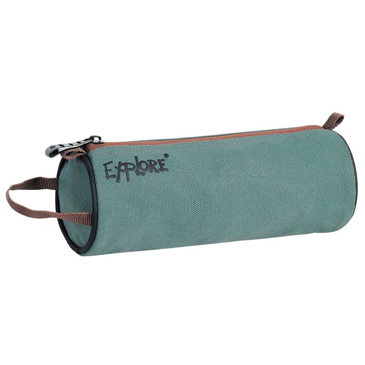 Pencil case, green barrel