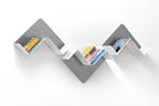 Mensola B-Line Fishbone Grigia
