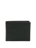 COLOR wallet portafoglio medio in pelle Spalding nero