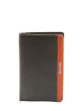 SNAP Portacard con zip Spalding marrone/arancione