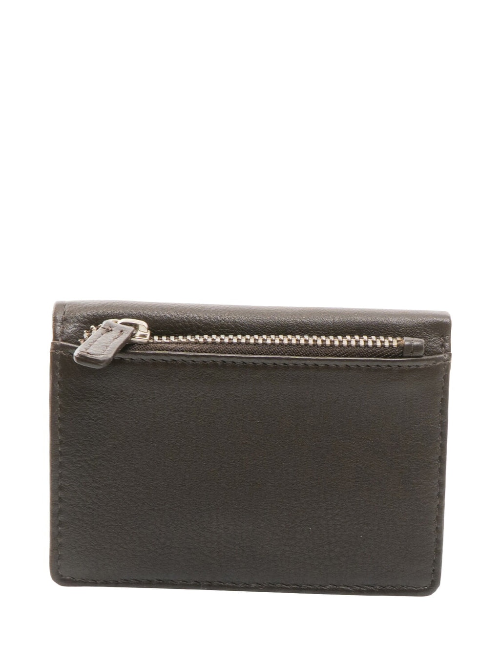 SNAP Portacard con zip Spalding marrone/arancione
