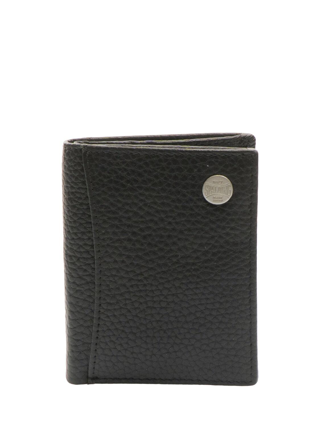 Snap Portacarte con zip Spalding nero