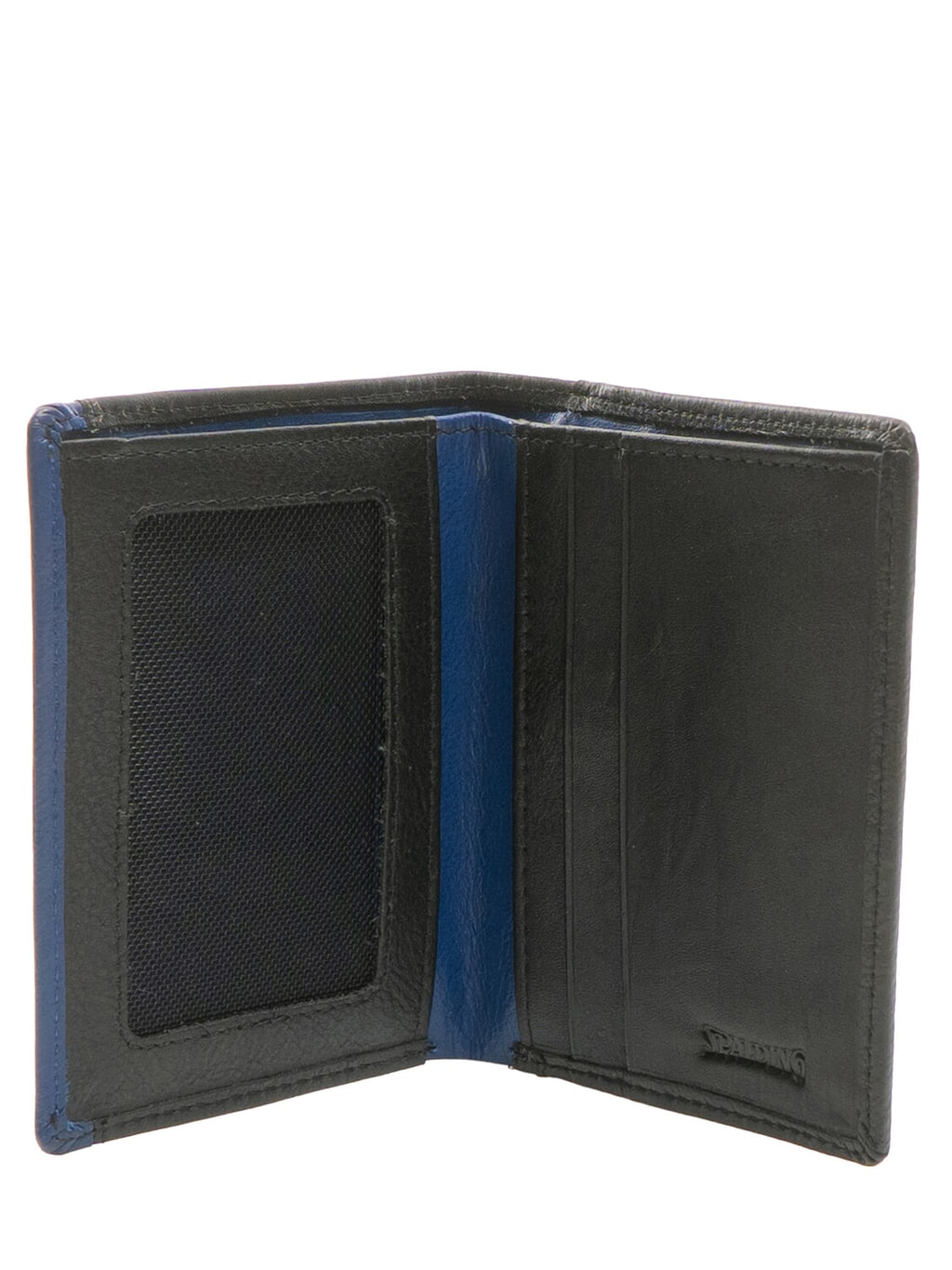 SNAP Portacard con zip Spalding nero/navy