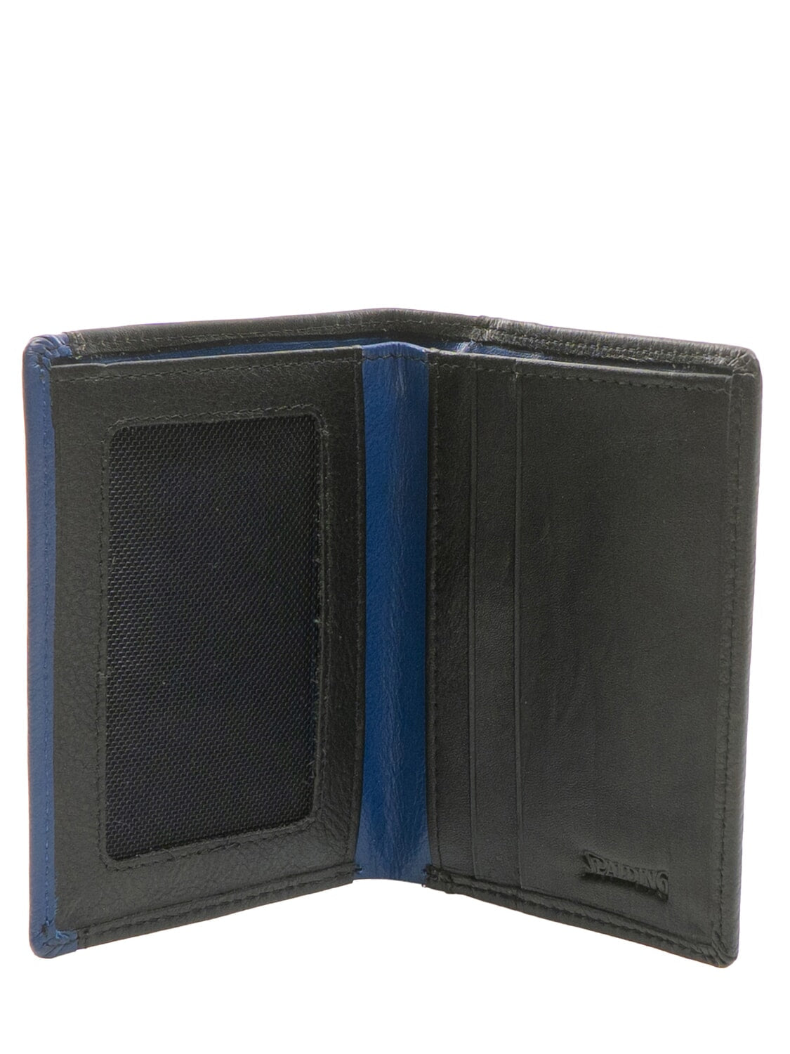 SNAP Portacard con zip Spalding nero/navy