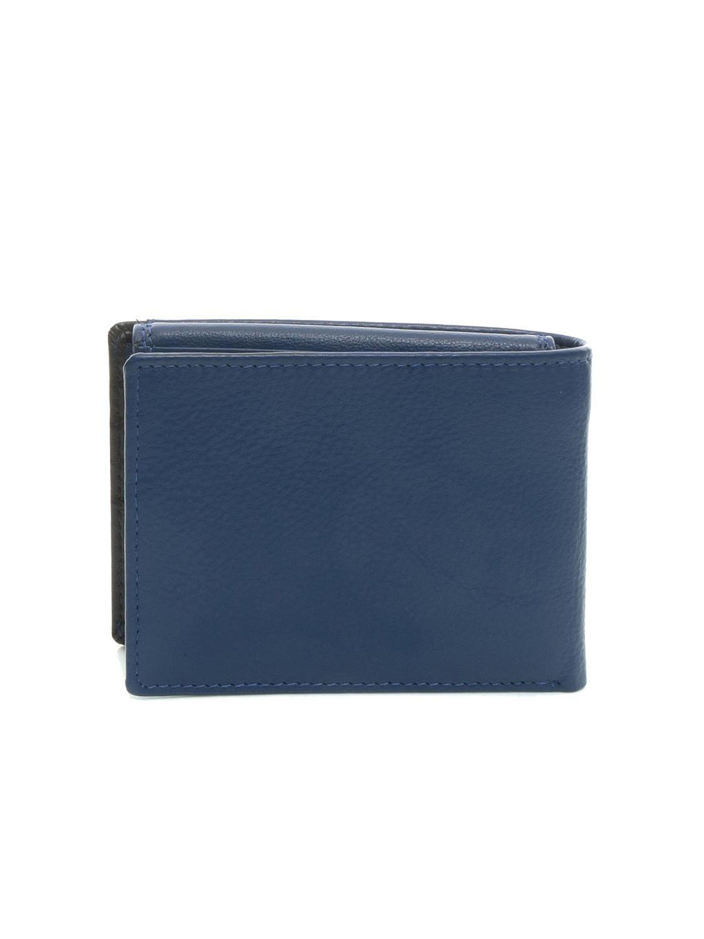 STRIPE Wallet portafoglio medio in pelle Spalding navy