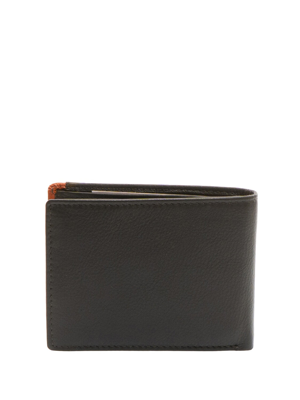 STRIPE Wallet piccolo in pelle Spalding marrone