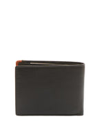 STRIPE Wallet piccolo in pelle Spalding marrone