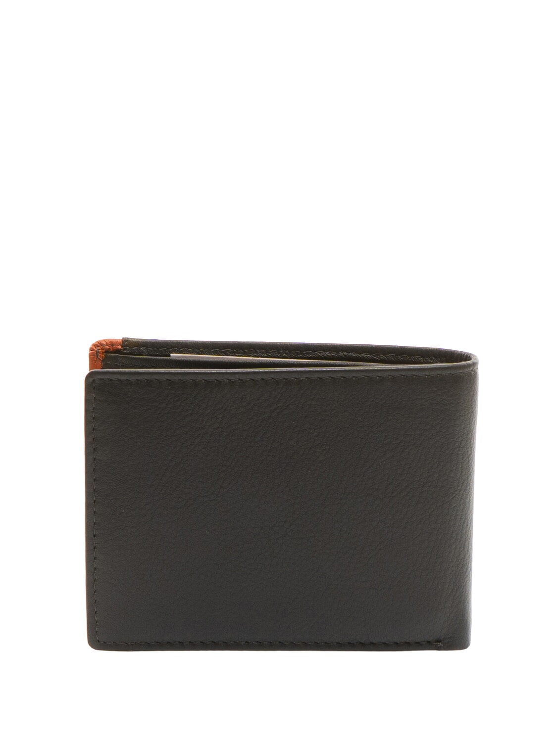 STRIPE Wallet piccolo in pelle Spalding marrone