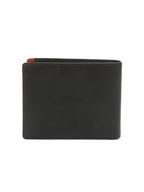 STRIPE Wallet portafoglio in pelle piccolo Spalding marrone