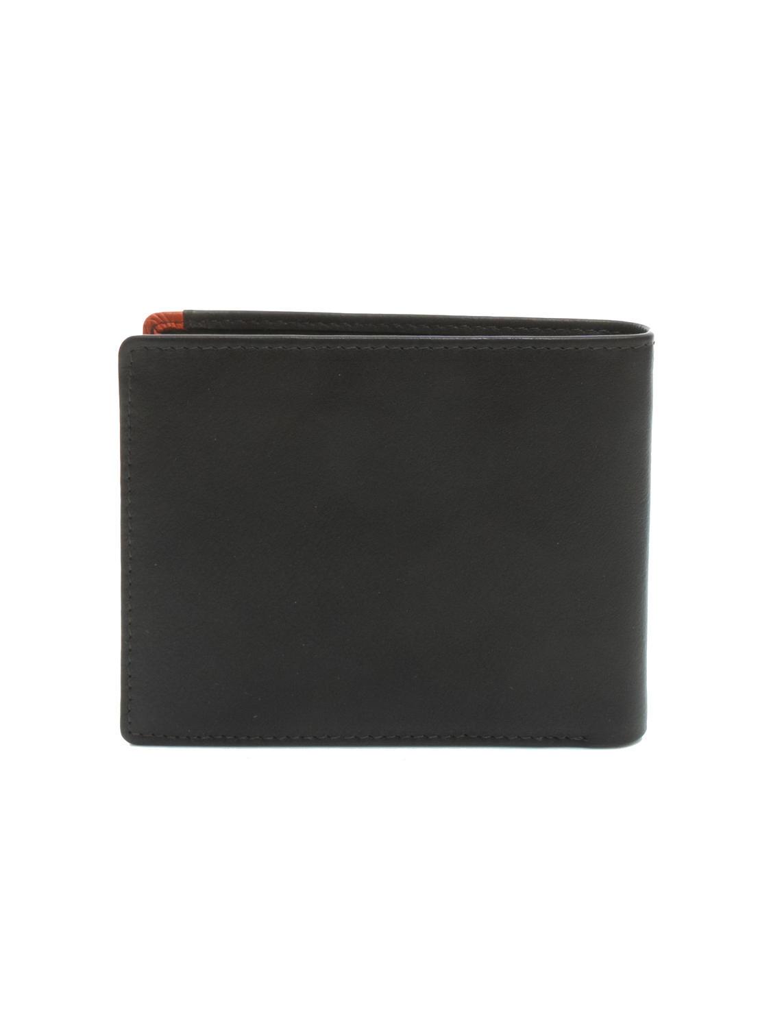 STRIPE Wallet portafoglio in pelle medio Spalding marrone