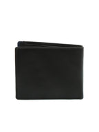 STRIPE portafoglio piccolo in pelle Spalding nero/navy