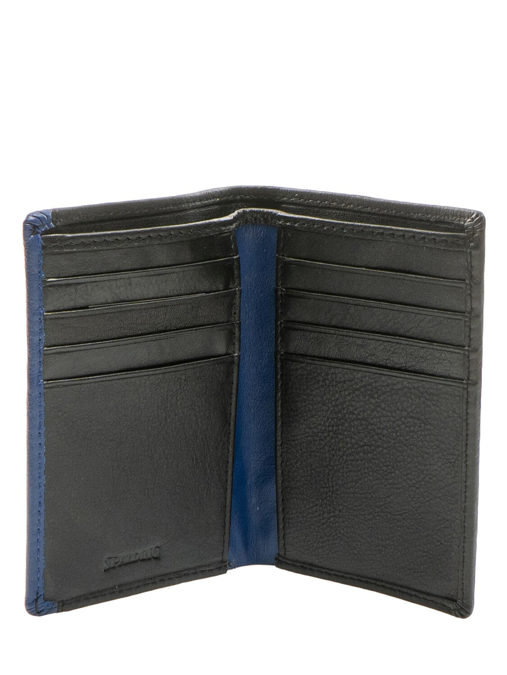 STRIPE Portafoglio verticale Spalding nero/navy